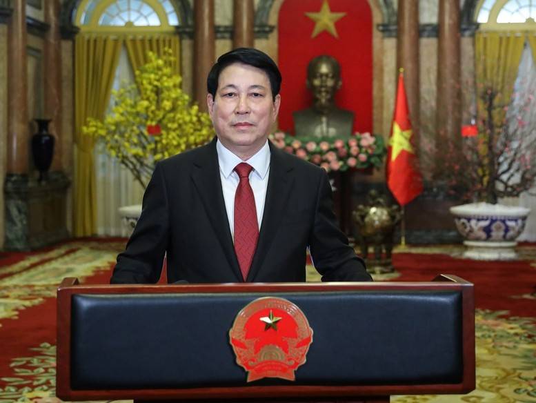 Lời chúc Tết Nguyên đán Ất Tỵ của Chủ tịch nước Lương Cường Lời chúc Tết Nguyên đán Ất Tỵ của Chủ tịch nước Lương Cường