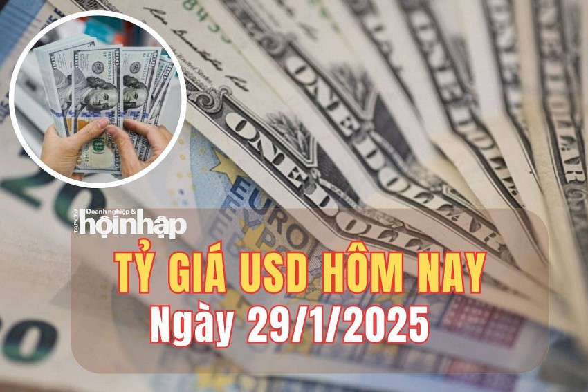 Tỷ giá USD hôm nay 29/1/2025: Đồng USD tăng trở lại, tiến sát mốc 108 điểm 
