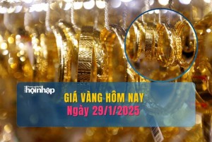 Giá vàng hôm nay 29/1: Giá vàng thế giới bật tăng mạnh ngày mùng 1 Tết Ất Tỵ