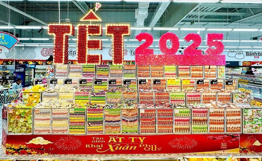Siêu thị tại Hà Nội phục vụ người dân xuyên suốt dịp Tết