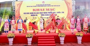 Yên Bái: Hội Báo Xuân thu hút nhiều cơ quan báo chí, tạp chí tham dự