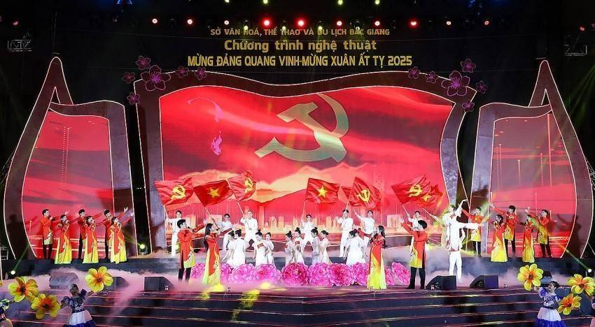 Bắc Giang: Chương trình nghệ thuật đặc biệt với chủ đề “Mừng Đảng quang vinh - Mừng Xuân Ất Tỵ 2025”
