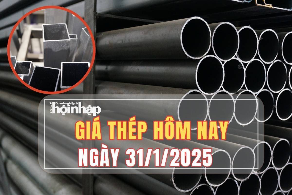 Giá thép hôm nay 31/1: Giá thép trên sàn Thượng Hải giảm phiên thứ 3 liên tiếp