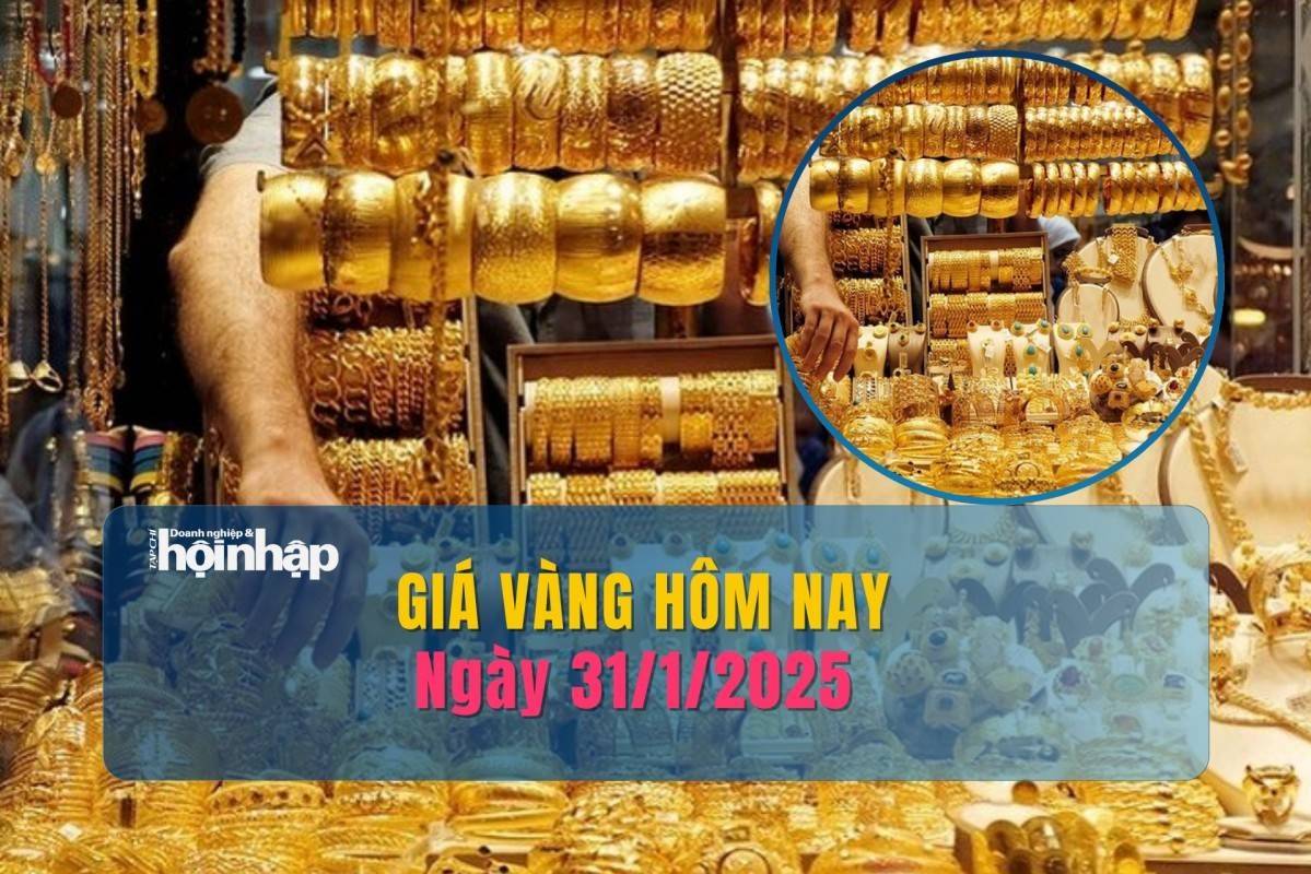 Giá vàng hôm nay 31/1: Vàng thế giới tăng "phi mã"