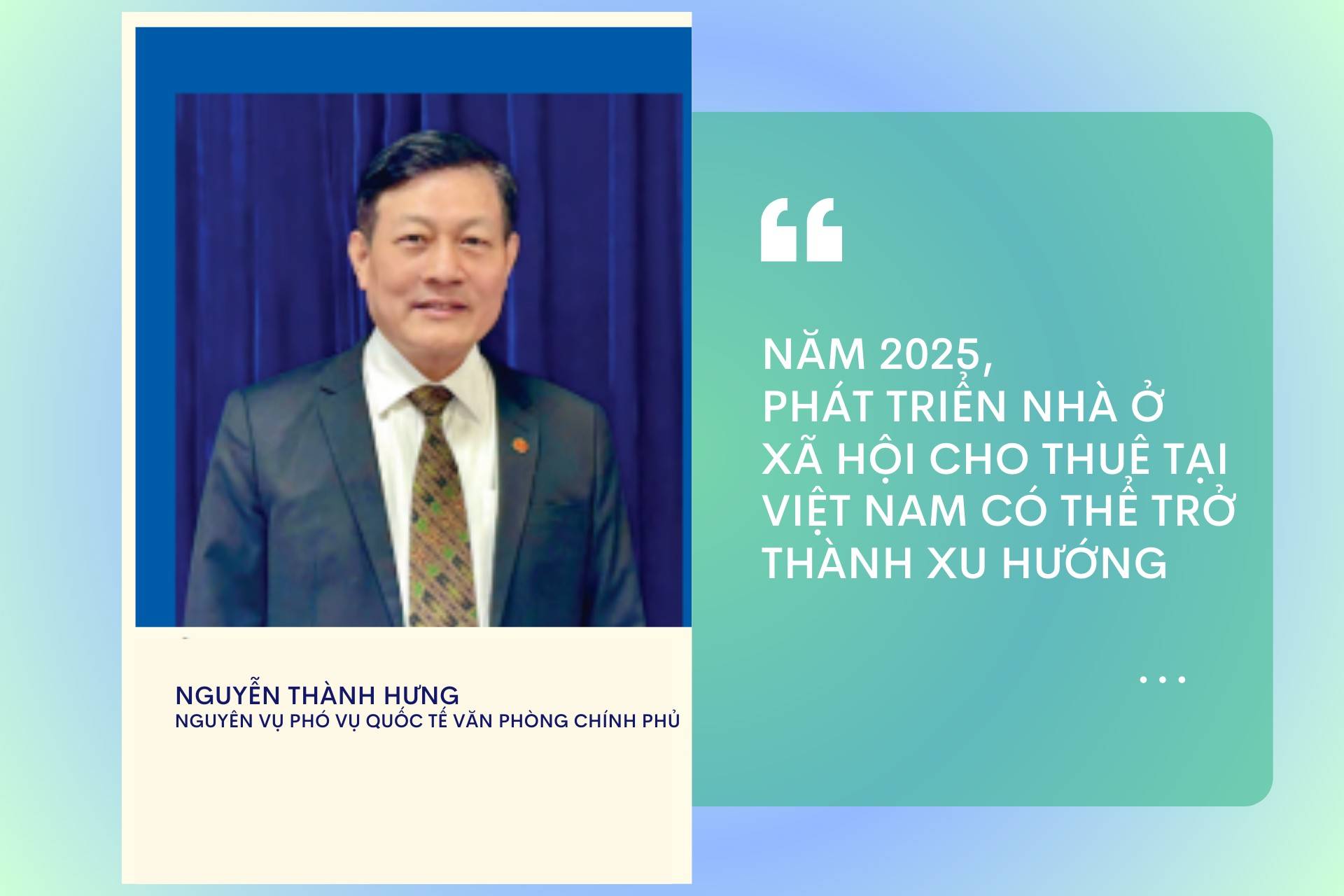 Năm 2025, phát triển nhà ở xã hội cho thuê tại Việt Nam có thể trở thành xu hướng