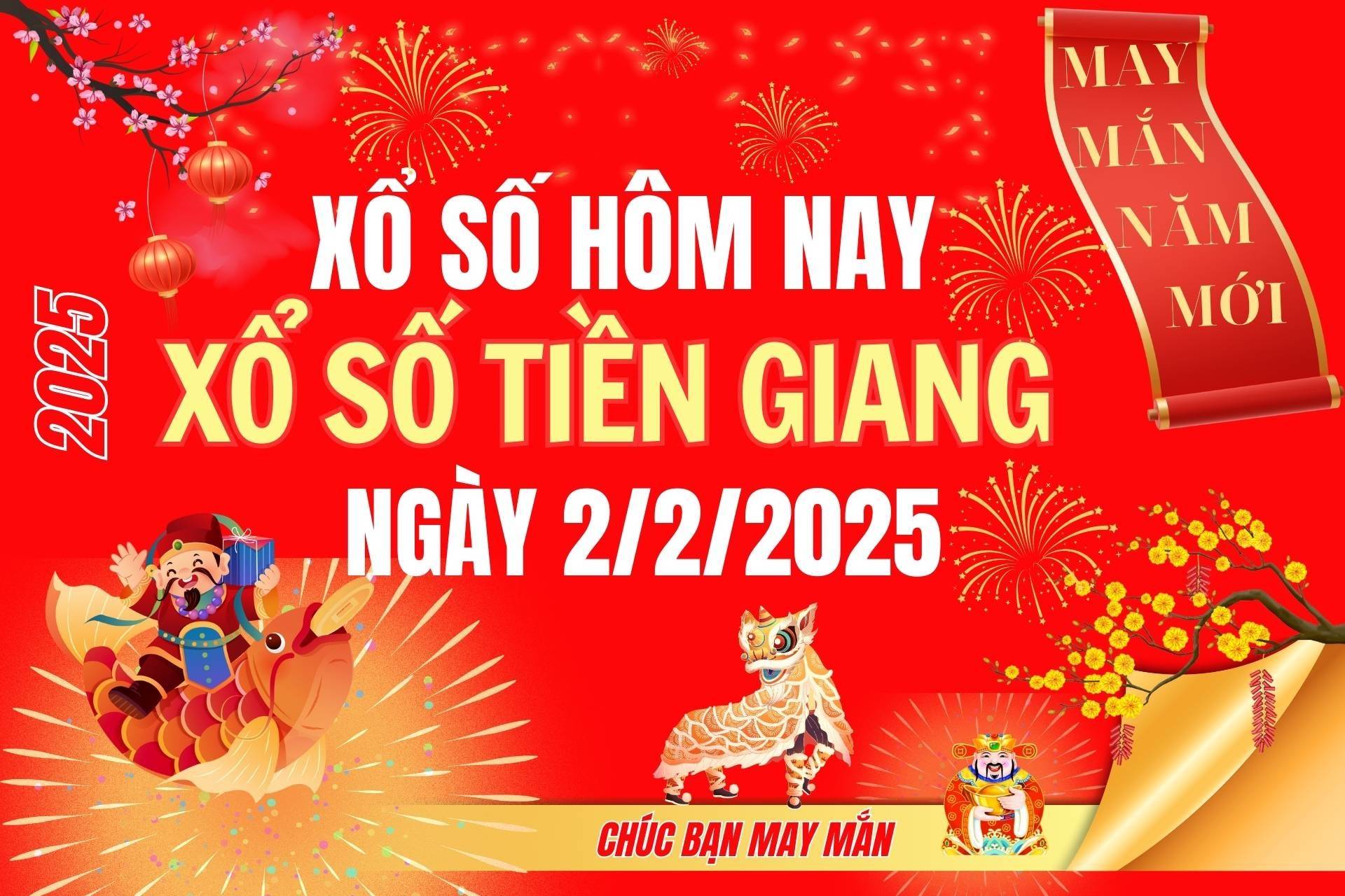XSTG 26/1, Kết quả xổ số Tiền Giang hôm nay 26/1/2025, Trực tiếp XSTG ngày 26 tháng 1