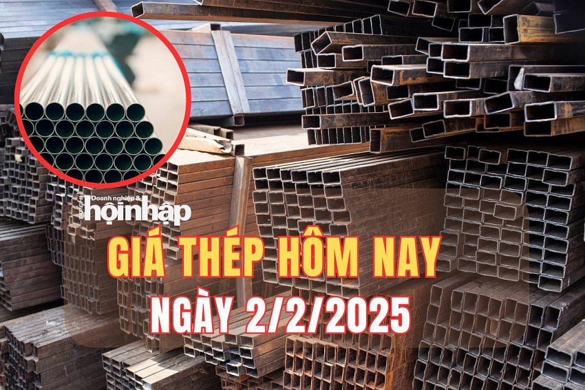 Giá thép hôm nay 2/2: Giá thép trên sàn Thượng Hải giữ đà giảm, thép trong nước ổn định