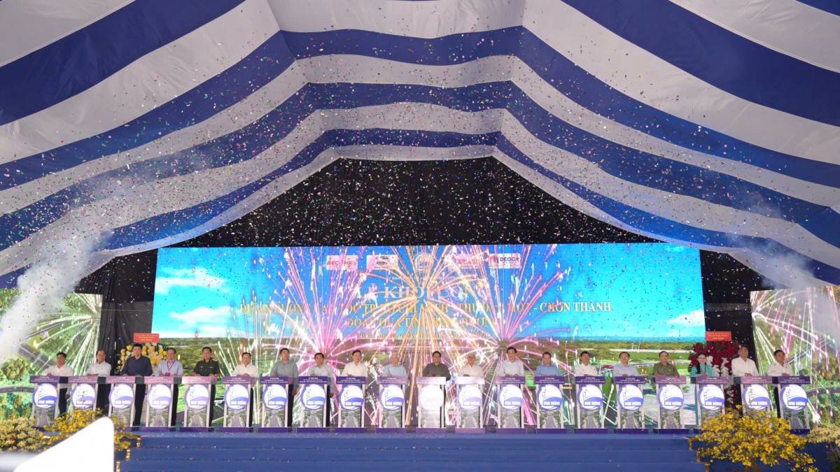  Bình Dương, Khởi công cao tốc TP. Hồ Chí Minh, - Thủ Dầu Một - Chơn Thành,