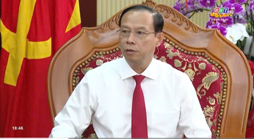 Ông Nguyễn Văn Thọ- Phó Bí thư tỉnh uỷ, Chủ tịch UBND tỉnh 