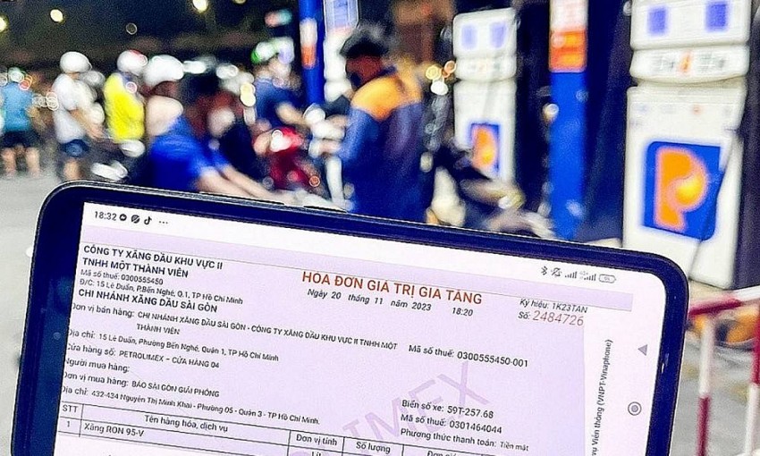 29/63 địa phương quyết tâm kết nối tự động phát hành hóa đơn điện tử bán lẻ xăng dầu