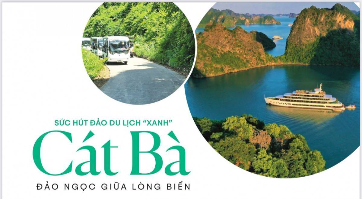 Sức hút đảo du lịch “xanh” Cát Bà Đảo Ngọc giữa lòng biển