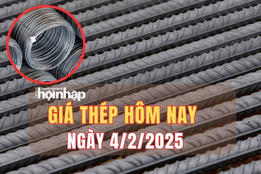 Giá thép hôm nay 4/2: Giá thép trong nước ổn định, thế giới giảm nhẹ