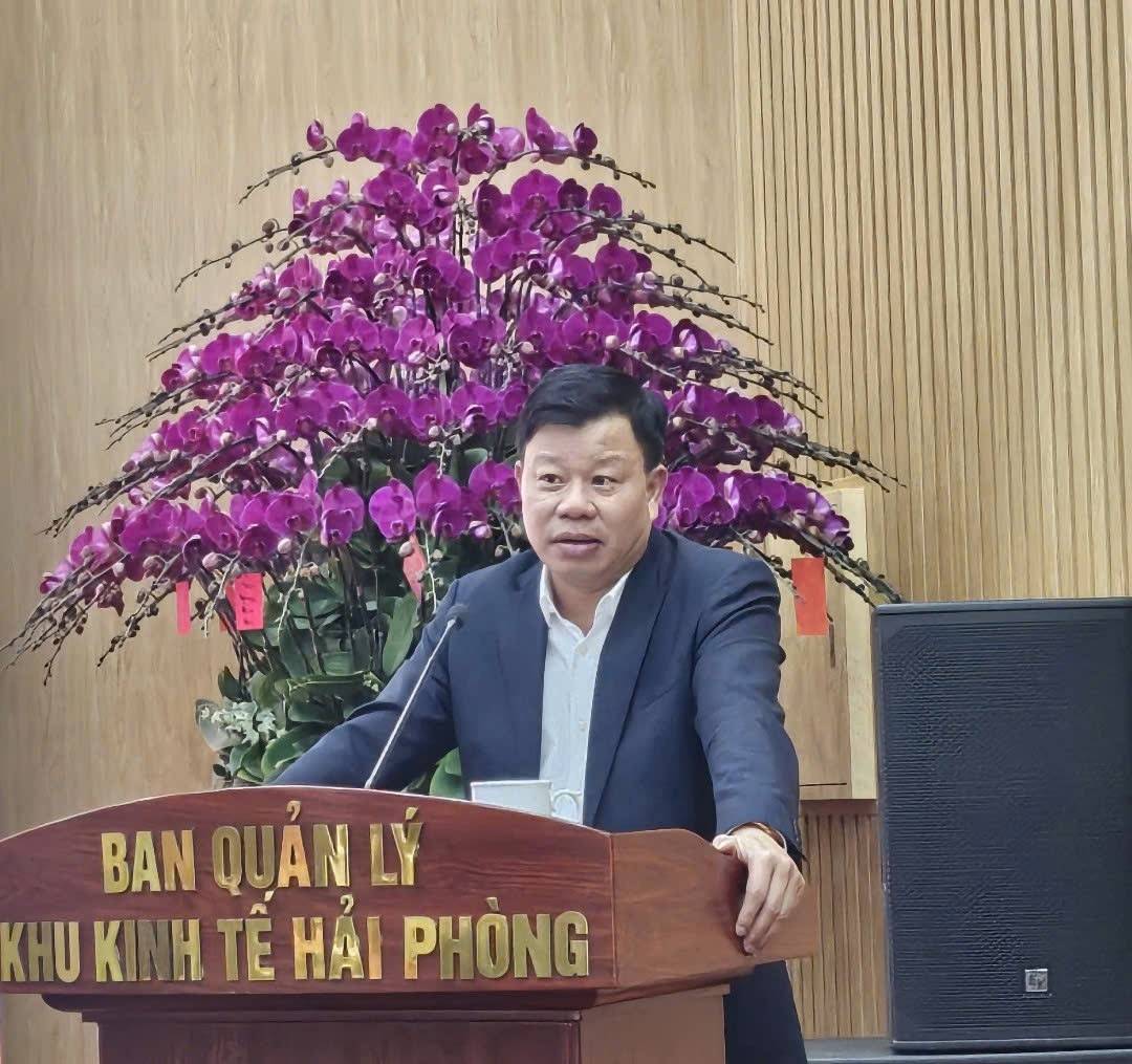 Ông Lê Trung Kiên, Ủy viên Ban Thường vụ Thành ủy, Trưởng ban Ban Quản lý Khu Kinh tế Hải Phòng Ông Lê Trung Kiên, Ủy viên Ban Thường vụ Thành ủy, Trưởng ban Ban Quản lý Khu Kinh tế Hải Phòng