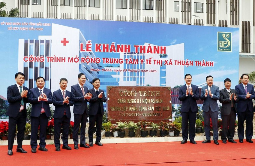 Bắc Ninh khánh thành công trình mở rộng Trung tâm Y tế thị xã Thuận Thành Bắc Ninh khánh thành công trình mở rộng Trung tâm Y tế thị xã Thuận Thành