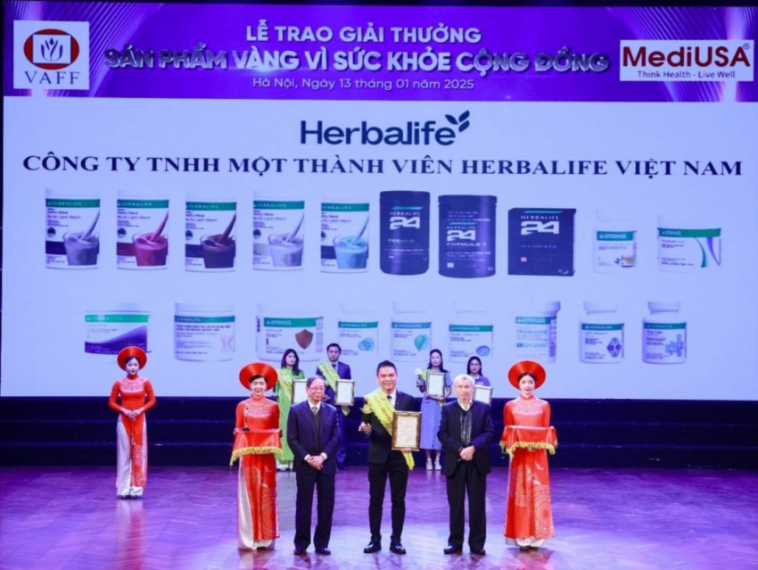 Herbalife Việt Nam nhận giải thưởng