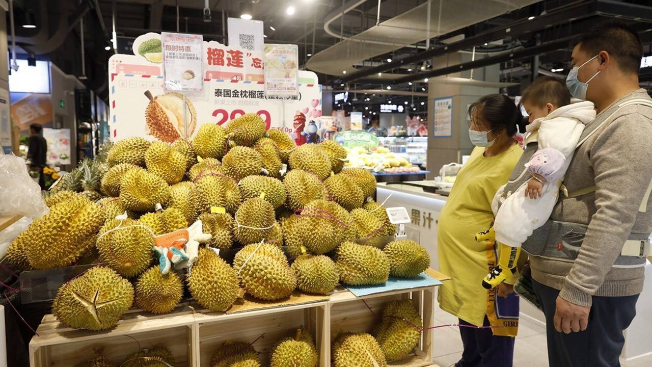 Hàng trăm tấn sầu riêng xuất khẩu sang Trung Quốc qua cửa khẩu Lạng Sơn