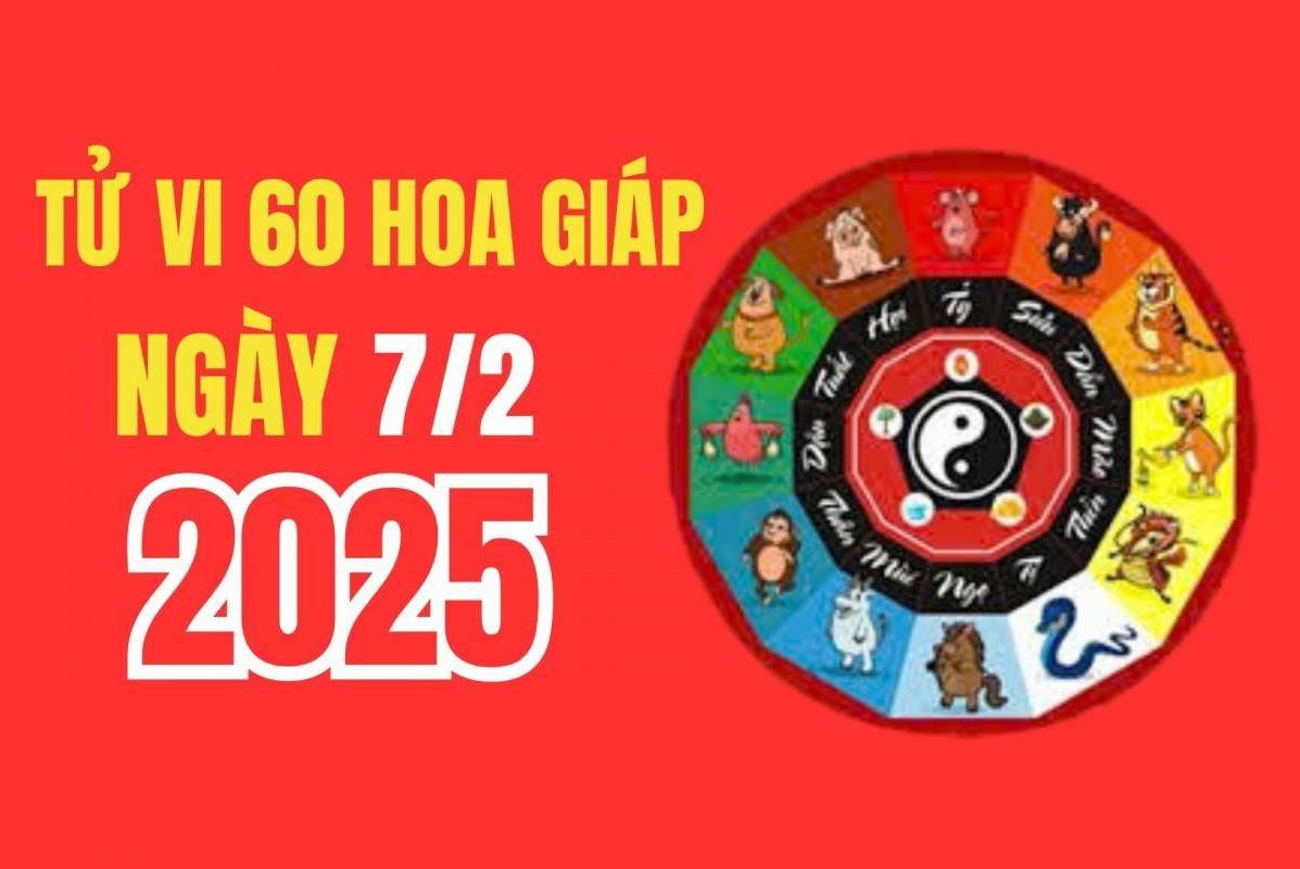 Tử vi 60 hoa giáp ngày 07/02/2025: Dự đoán về công việc, tiền bạc, tình cảm của 12 con giáp chuẩn nhất