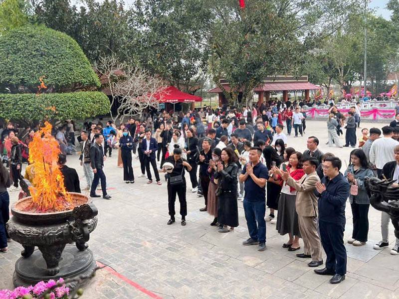 Phú Thọ: Doanh thu từ du lịch trong dịp Tết Nguyên đán đạt khoảng 138 tỷ đồng