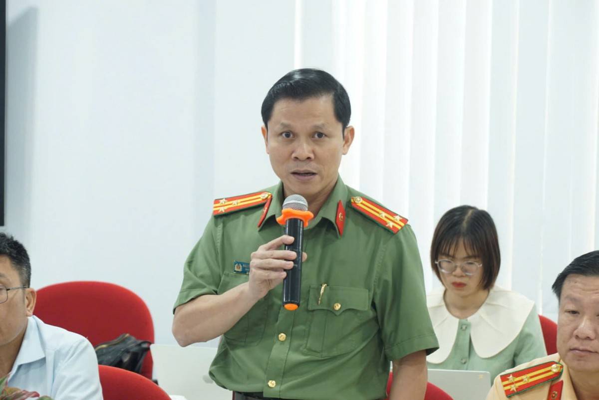  Thượng tá Nguyễn Thăng Long - Phó Trưởng phòng tham mưu, Công an TP. Hồ Chí Minh