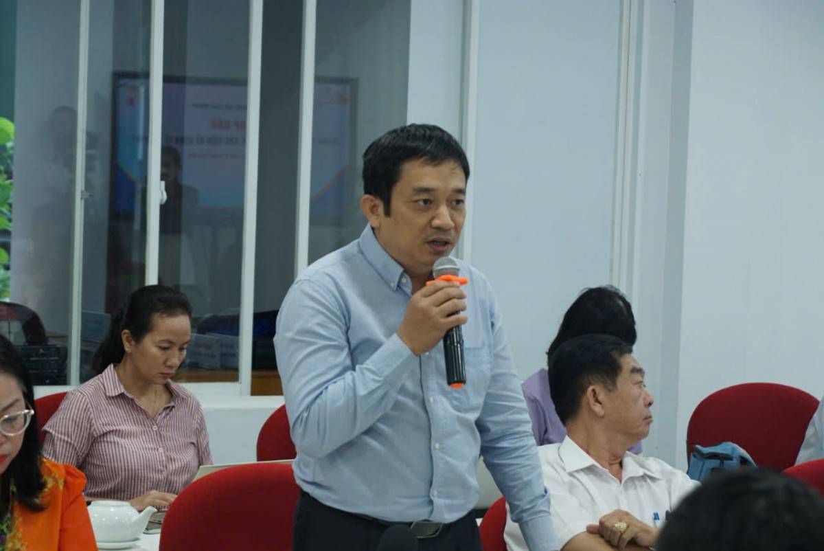 Ông Nguyễn Minh Hùng - Phó Trưởng Phòng Quản lý thương mại, Sở Công thương TP. Hồ Chí Minh đã thông tin đến báo giới 