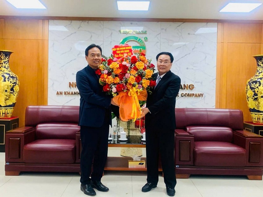 Chủ tịch Hiệp hội doanh nghiệp tỉnh Bắc Giang chúc tết doanh nghiệp hội viên