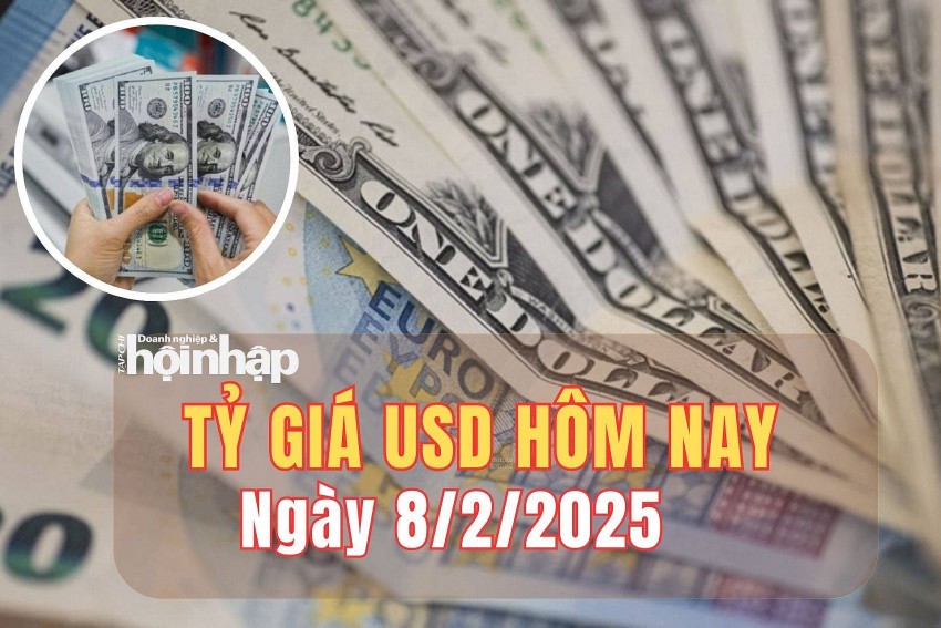 Tỷ giá USD hôm nay 8/2/2025: Sau dữ liệu việc làm của Mỹ, đồng USD tiếp đà tăng  Tỷ giá USD hôm nay 8/2/2025: Sau dữ liệu việc làm của Mỹ, đồng USD tiếp đà tăng