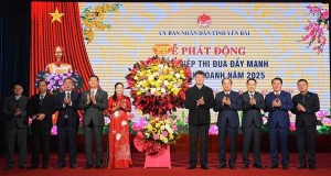 Yên Bái: Khối doanh nghiệp phát động thi đua đẩy mạnh sản xuất kinh doanh năm 2025