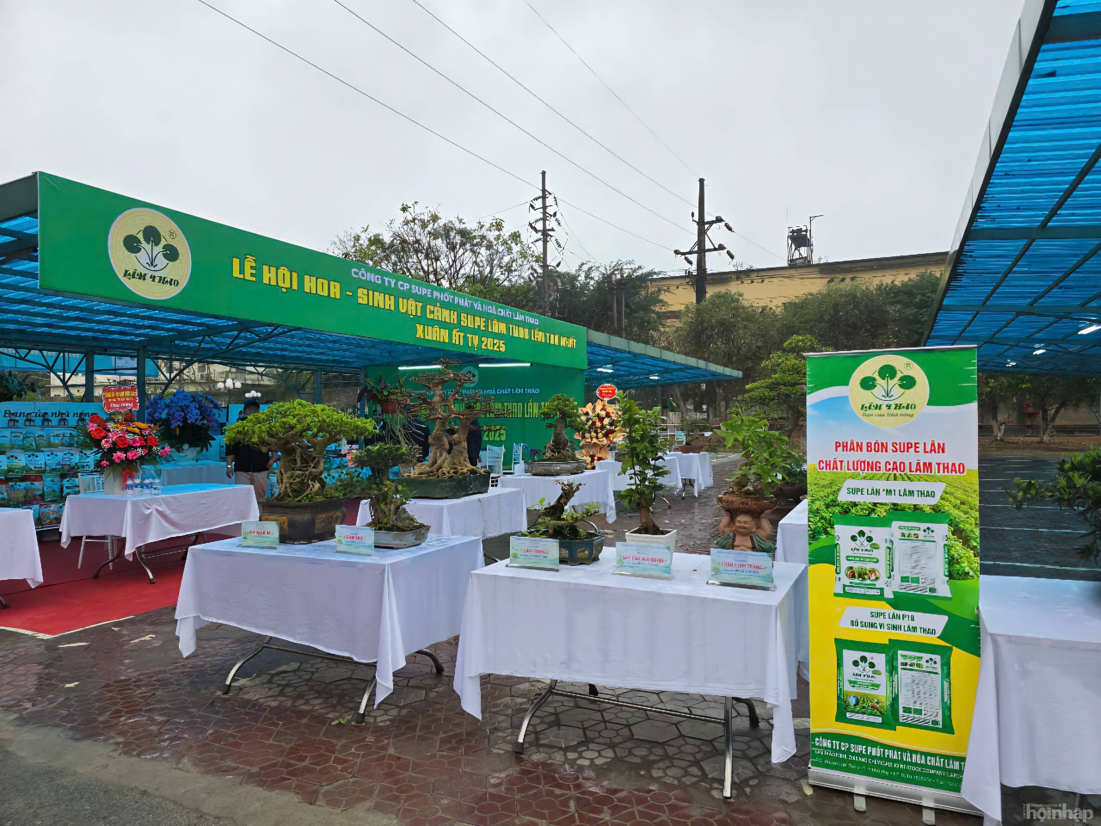 Không gian sắc màu thiên nhiên tại Supe Lâm Thao Không gian sắc màu thiên nhiên tại Supe Lâm Thao