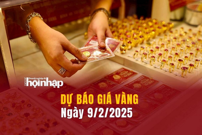 Dự báo giá vàng 9/2: Vàng miếng, vàng nhẫn