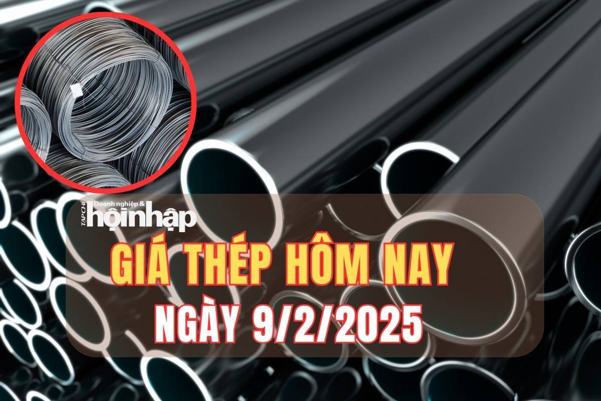 Giá thép hôm nay 9/2: Giá thép quốc tế giảm, thép trong nước bình ổn