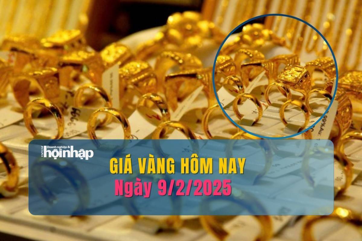 Giá vàng hôm nay 9/2: Vàng nhẫn tròn trơn giữ mốc trên 90 triệu đồng/lượng