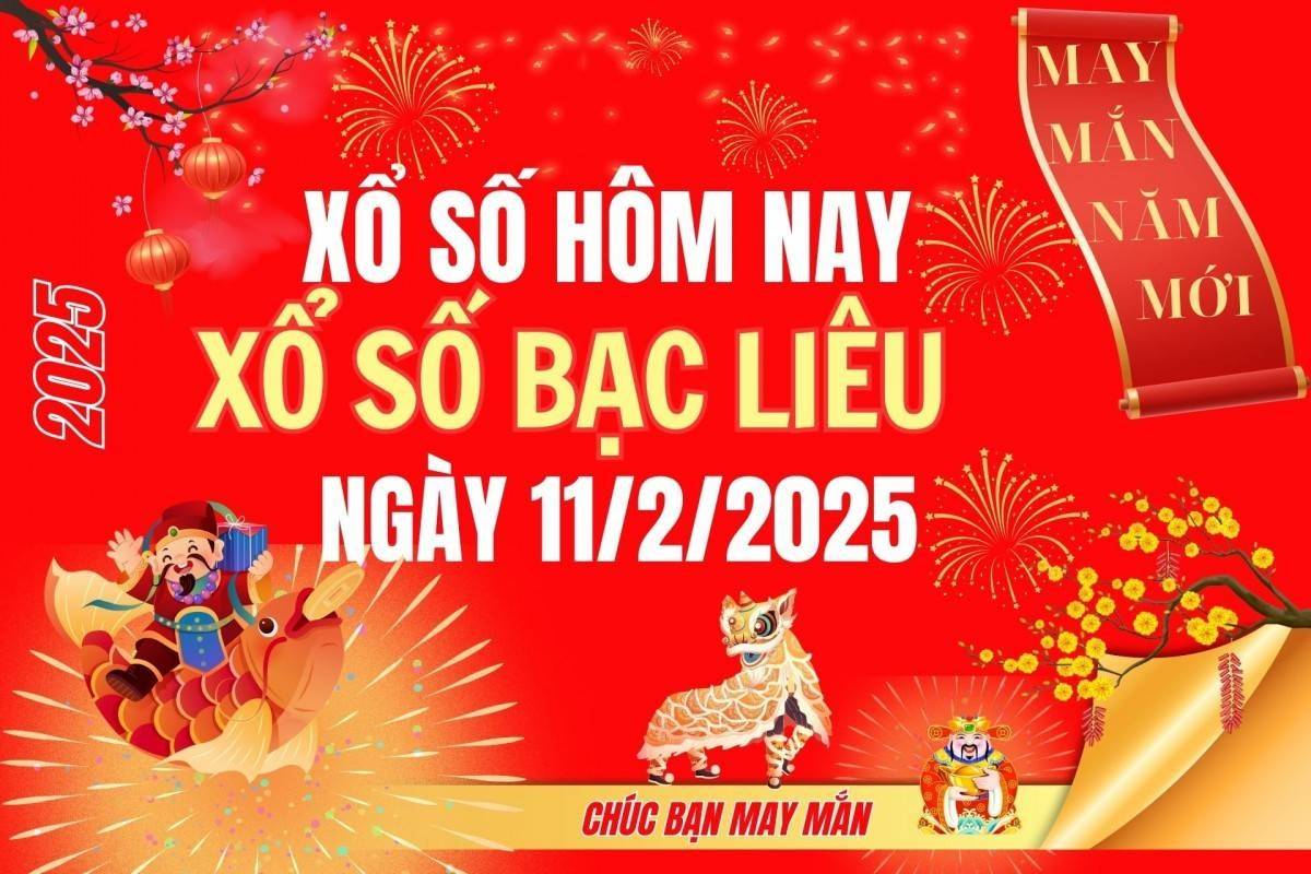 XSBT 11/2, Kết quả xổ số Bến Tre hôm nay 11/2/2025, Trực tiếp XSBT ngày 11 tháng 2