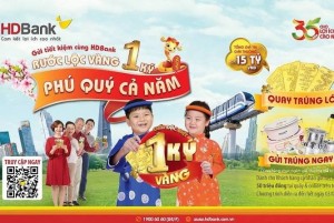 Xuân số hóa, vàng trao tay: HDBank khởi động mùa ưu đãi lớn nhất năm