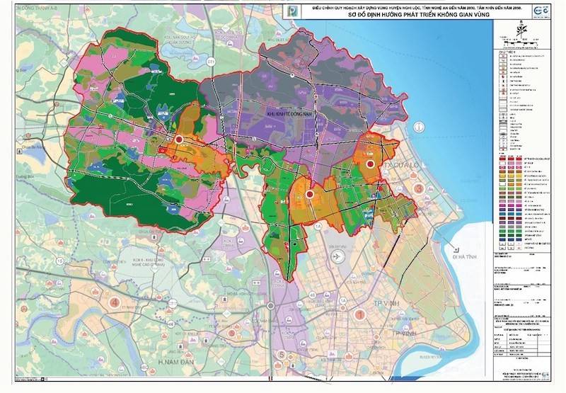 Quy hoạch xây dựng vùng huyện Nghi Lộc đến năm 2030, tầm nhìn đến năm 2050 Quy hoạch xây dựng vùng huyện Nghi Lộc đến năm 2030, tầm nhìn đến năm 2050