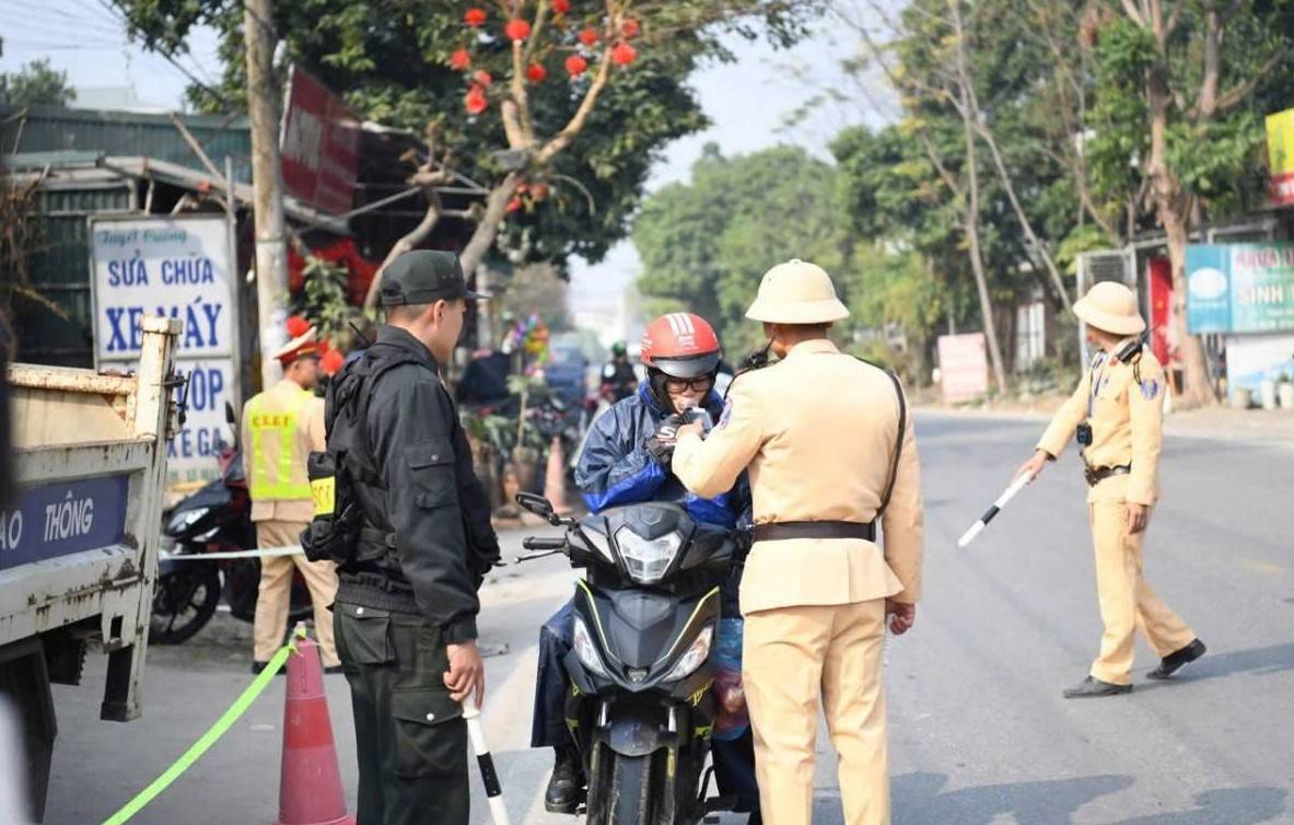 Phú Thọ: Phạt tiền hơn 23 tỷ đồng từ các trường hợp vi phạm giao thông trong dịp Tết Nguyên đán