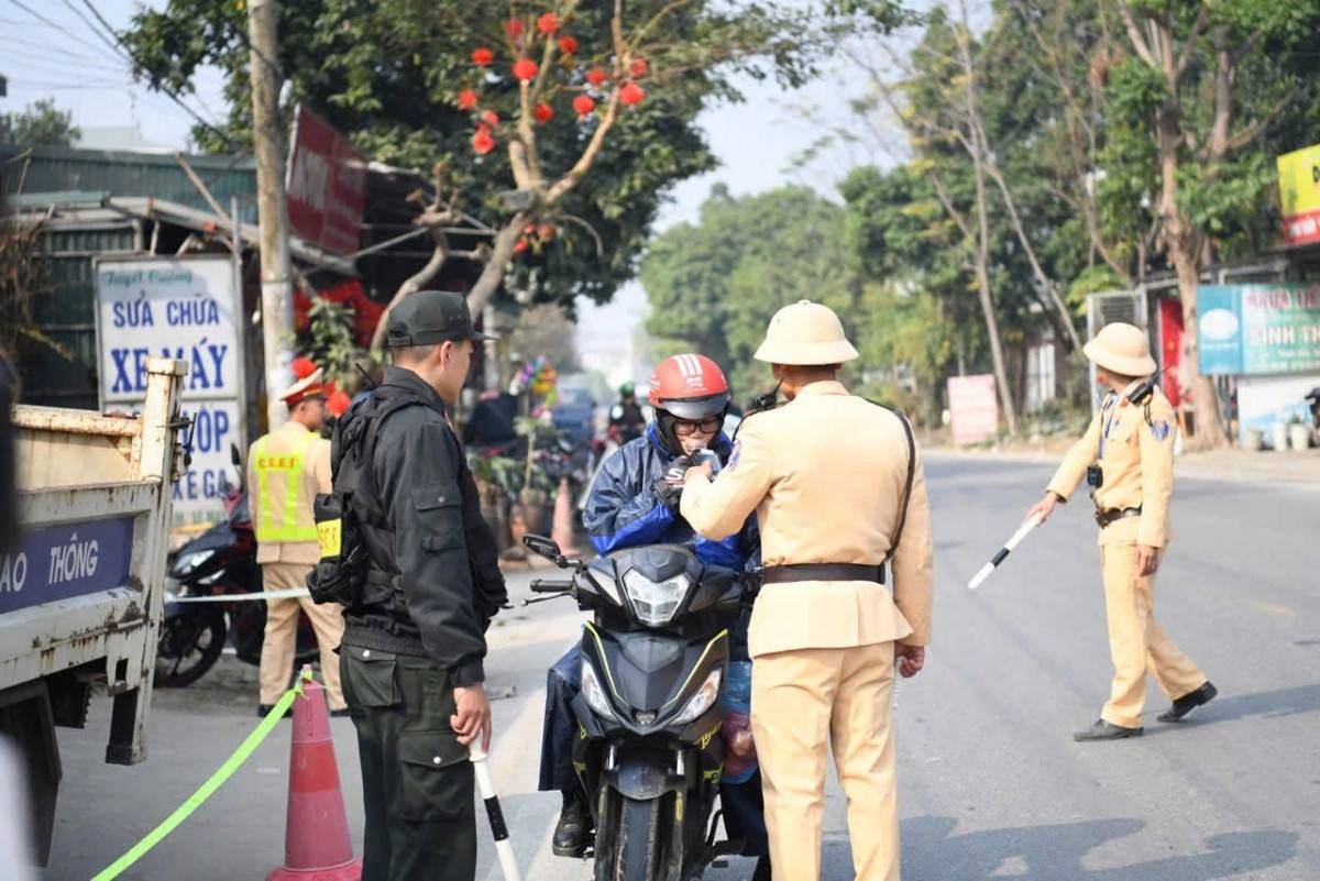 Phú Thọ: Phạt tiền hơn 23 tỷ đồng từ các trường hợp vi phạm giao thông trong dịp Tết Nguyên đán