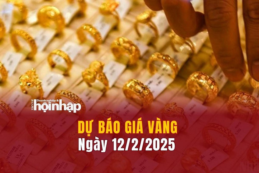 Dự báo giá vàng 12/2/2025