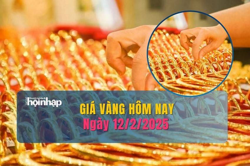 Giá vàng hôm nay 12/2: Vàng nhẫn giảm mạnh nhất 1,4 triệu đồng/lượng