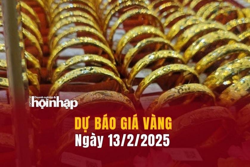 Dự báo giá vàng 13/2: Vàng nhẫn, vàng miếng đồng loạt giảm mạnh