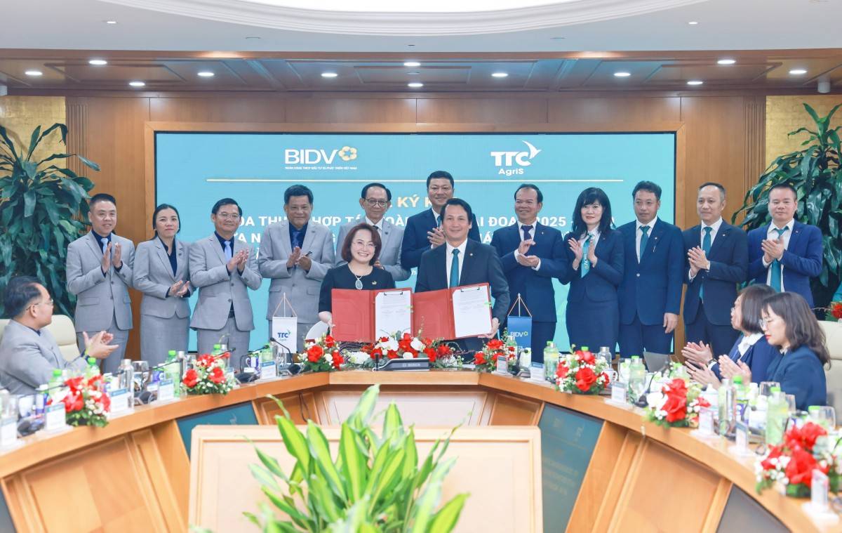 BIDV và TTC AgriS hợp tác toàn diện, đẩy mạnh triển khai các dự án xanh BIDV và TTC AgriS hợp tác toàn diện, đẩy mạnh triển khai các dự án xanh