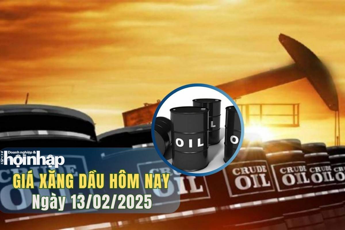 Giá xăng dầu hôm nay 13/2: Giá dầu WTI và Brent đồng loạt giảm