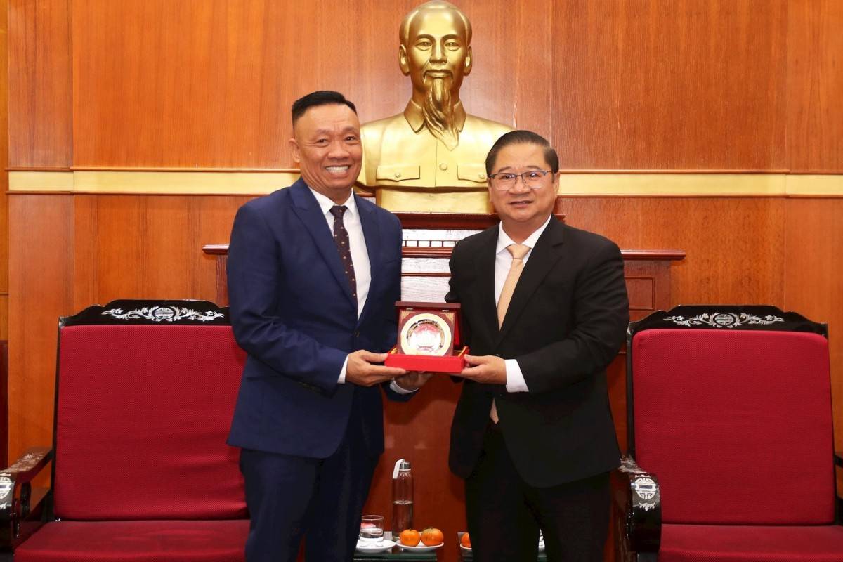 UBND tỉnh An Giang tiếp và làm việc với Câu lạc bộ doanh nhân Khánh Hòa – Sài Gòn