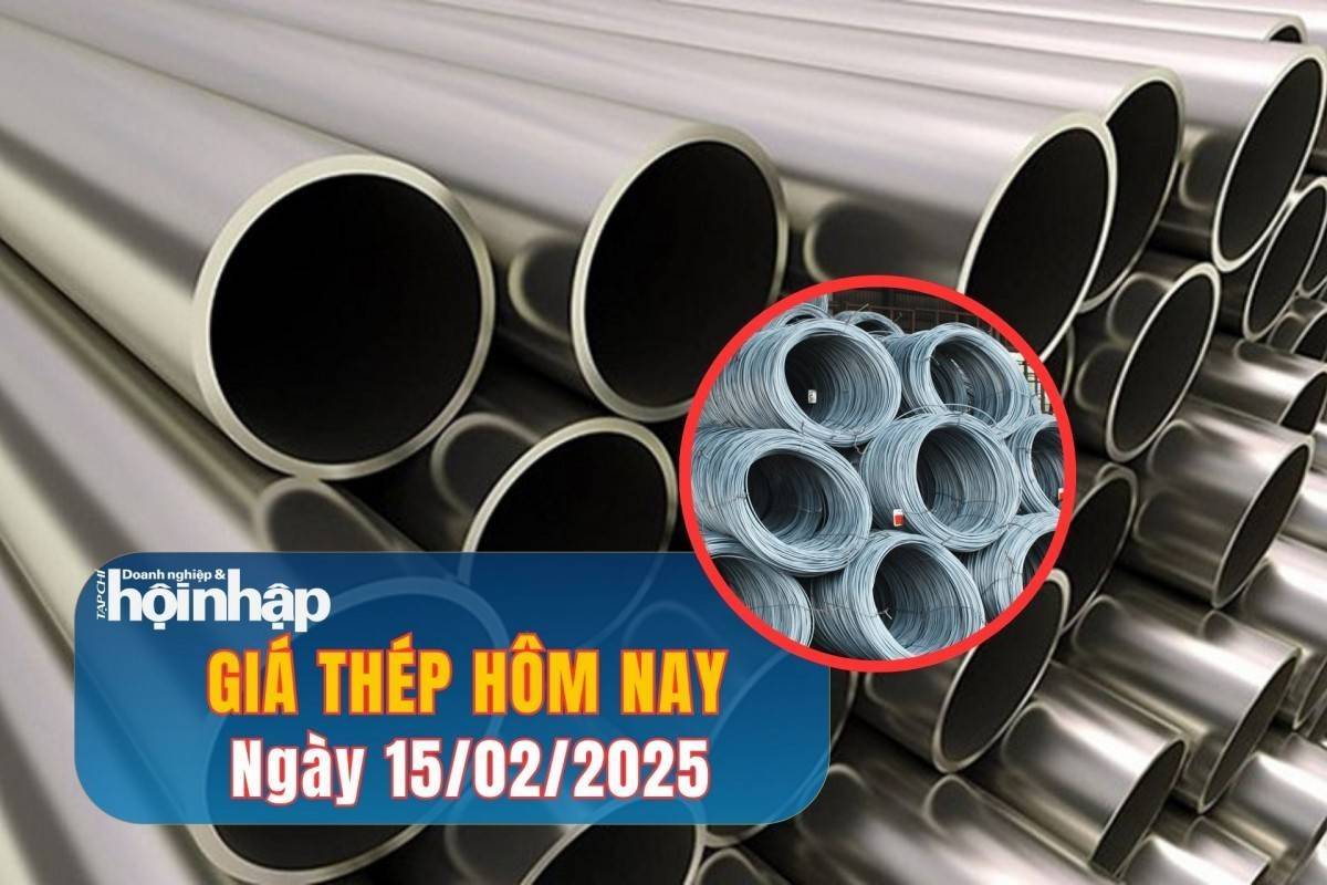 Giá thép hôm nay 15/2: Giá thép quốc tế tăng, giá thép trong nước ổn định