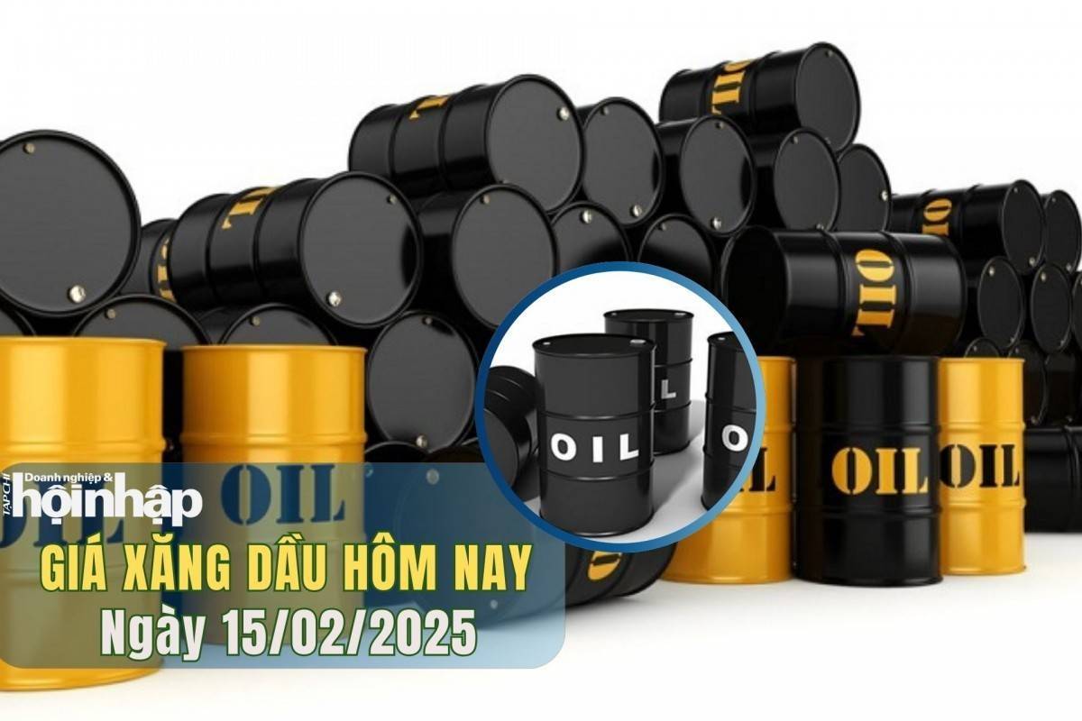 Giá xăng dầu hôm nay 15/2: Dầu WTI và Brent đồng loạt giảm