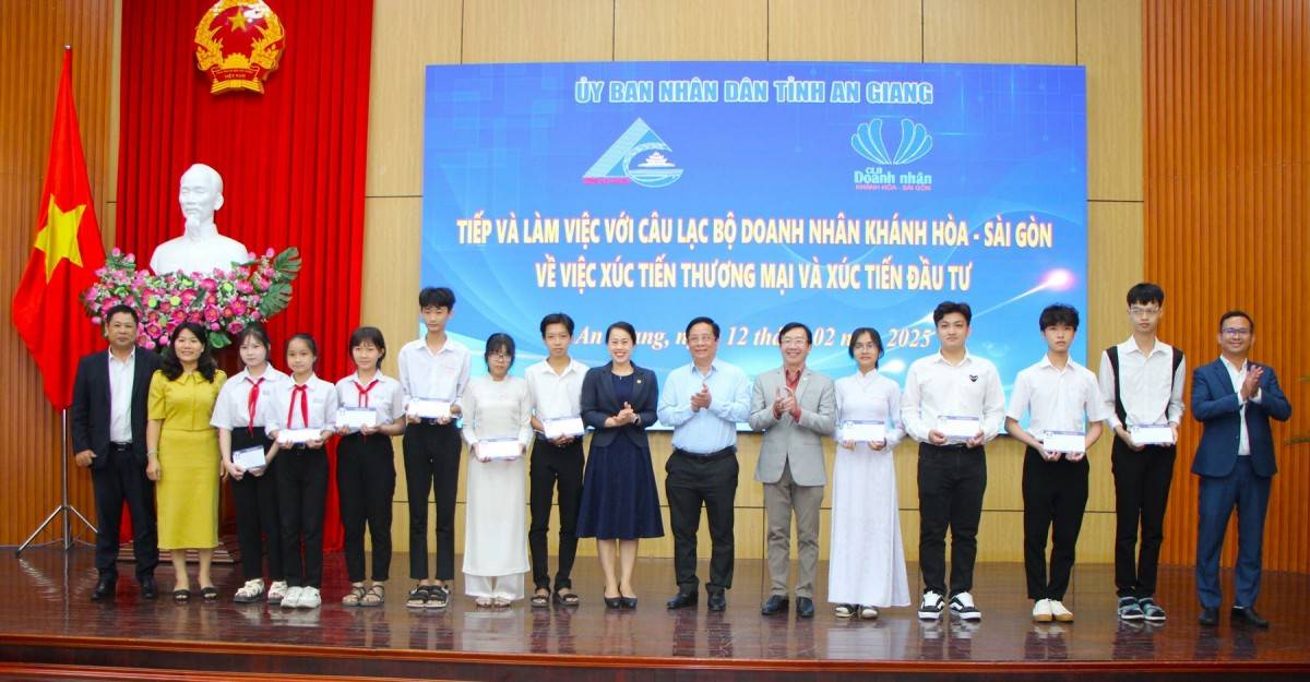 An Giang: Thúc đẩy hợp tác đầu tư với CLB Doanh nhân Khánh Hòa - Sài Gòn