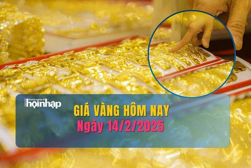 Giá vàng hôm nay 14/2: Vàng nhẫn tăng mạnh hơn 91 triệu đồng/lượng