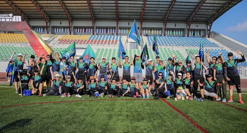 Các thành viên CLB VPRun đã sẵn sàng cho giải đấu năm nay VPRun tung đội hình mạnh ở giải chạy đêm TP. Hồ Chí Minh 2025