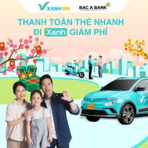 Lướt Xanh SM, cháy deal cực gắt cùng thẻ BAC A BANK