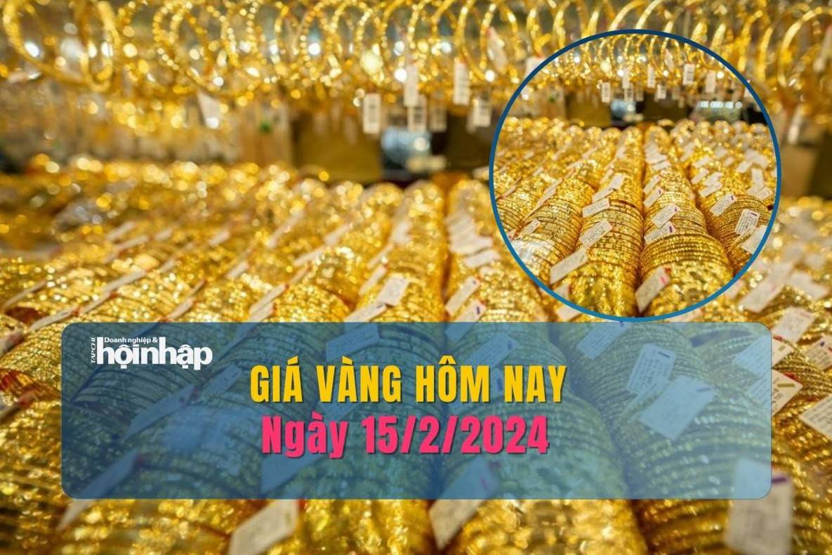 Giá vàng hôm nay 15/2: Vàng nhẫn tăng sốc, vượt ngưỡng 91 triệu đồng/lượng