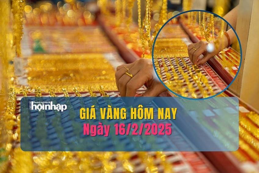 Giá vàng hôm nay 16/2: Vàng nhẫn tròn trơn giảm mạnh nhất 1 triệu đồng/lượng